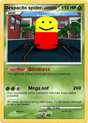 Pokemon Despacito spider