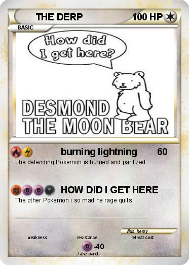 Pokemon THE DERP