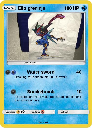 Pokemon Elio greninja
