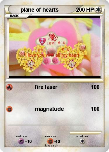 Pokemon plane of hearts