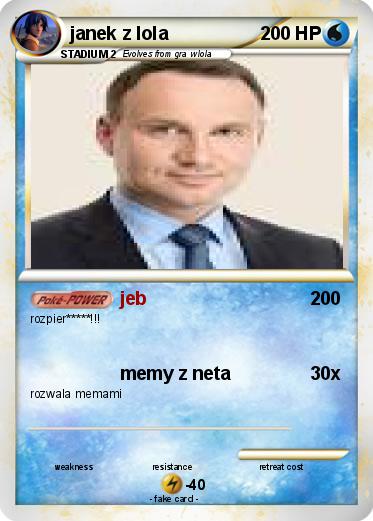 Pokemon janek z lola