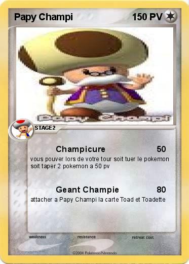Pokemon Papy Champi