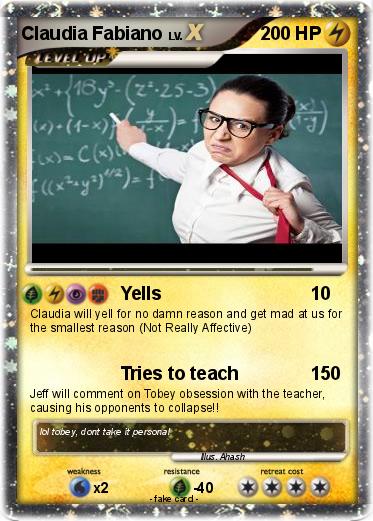 Pokemon Claudia Fabiano