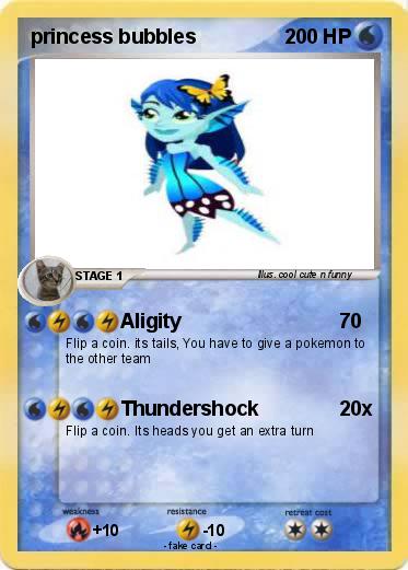 Pokemon princess bubbles