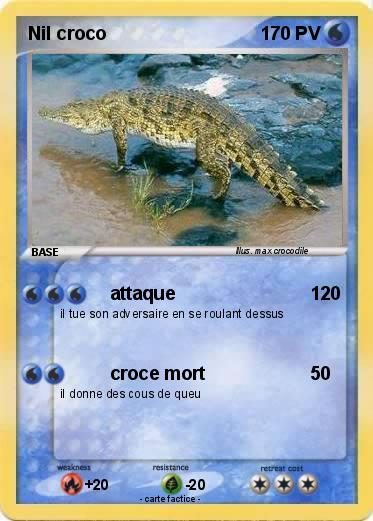 Pokemon Nil croco