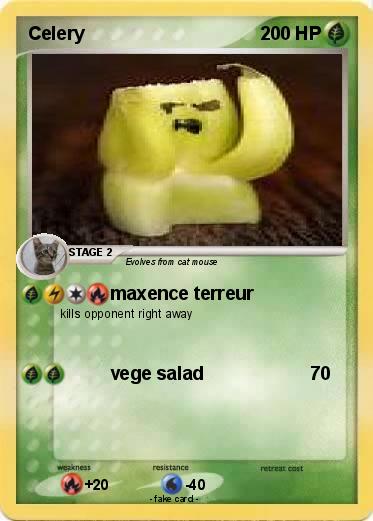 Pokemon Celery