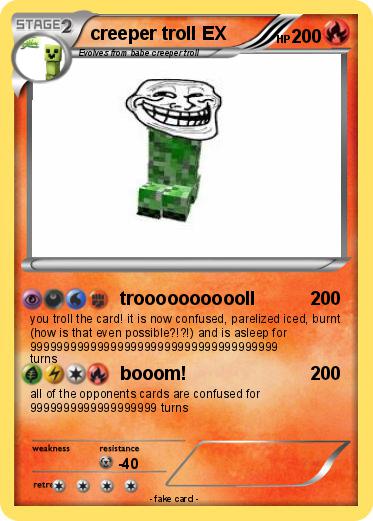 Pokemon creeper troll EX