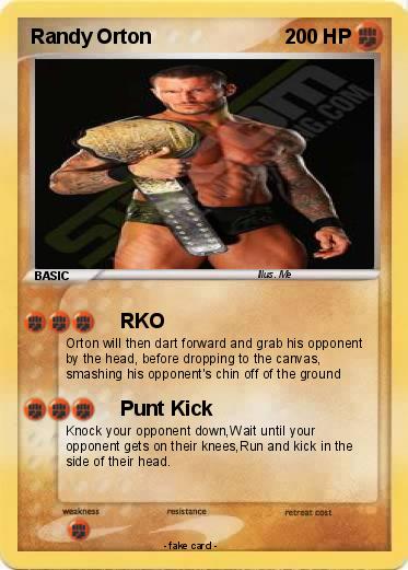 Pokemon Randy Orton