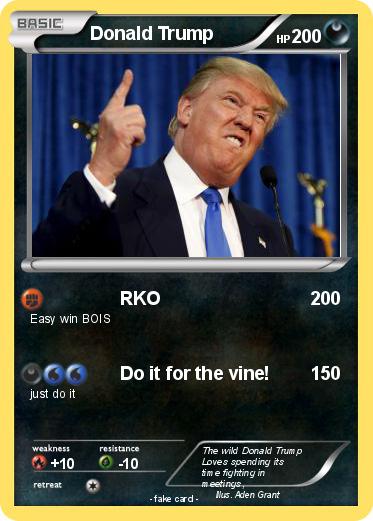 Pokemon Donald Trump