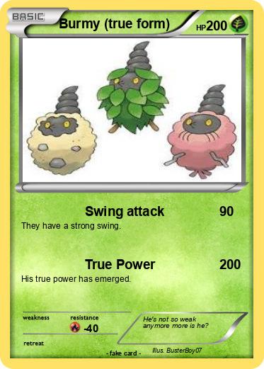 Pokemon Burmy (true form)
