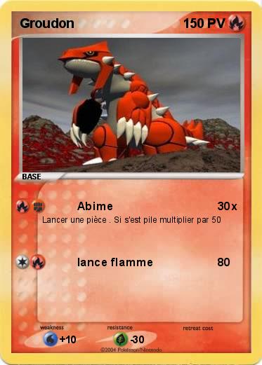 Pokemon Groudon