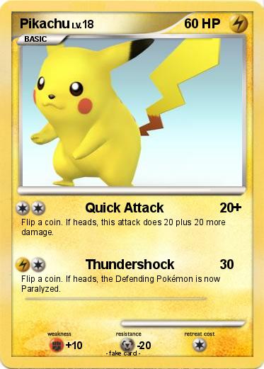 Pokemon Pikachu