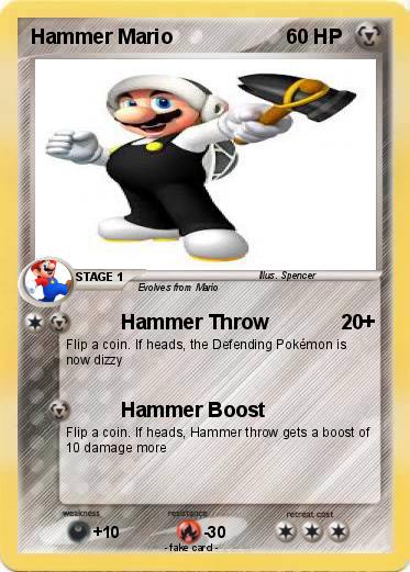 Pokemon Hammer Mario
