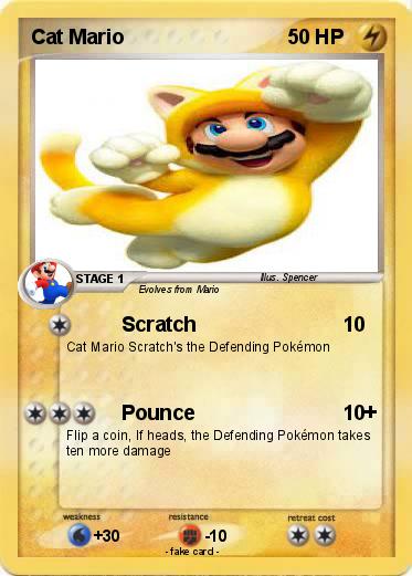 Pokemon Cat Mario