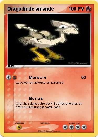 Pokemon Dragodinde amande