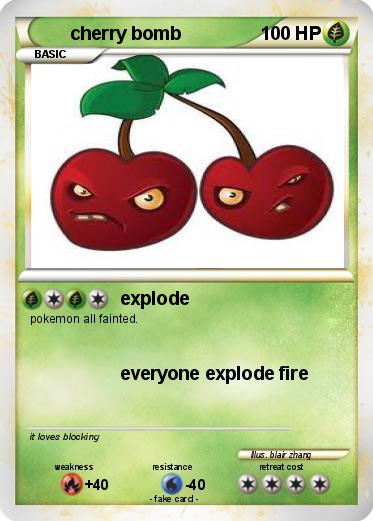 Pokemon cherry bomb