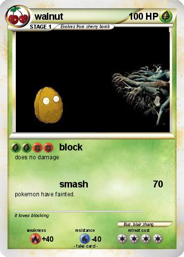 Pokemon walnut