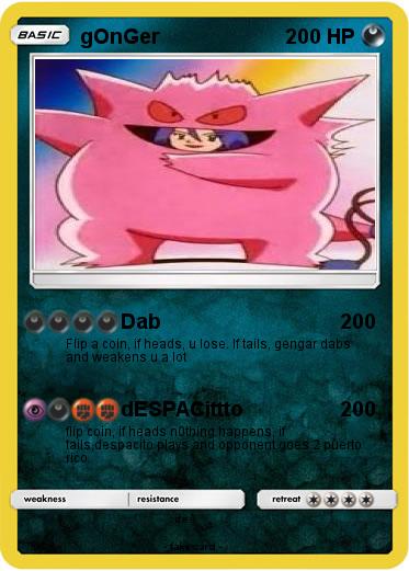 Pokemon gOnGer