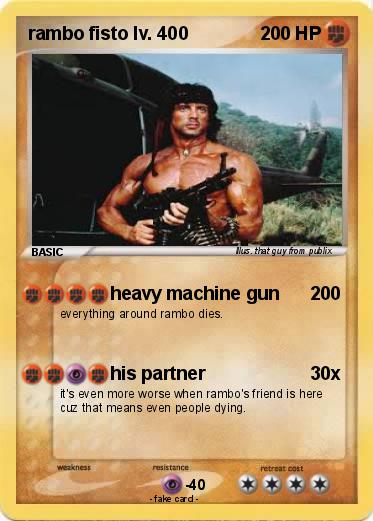Pokemon rambo fisto lv. 400