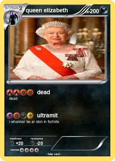Pokemon queen elizabeth