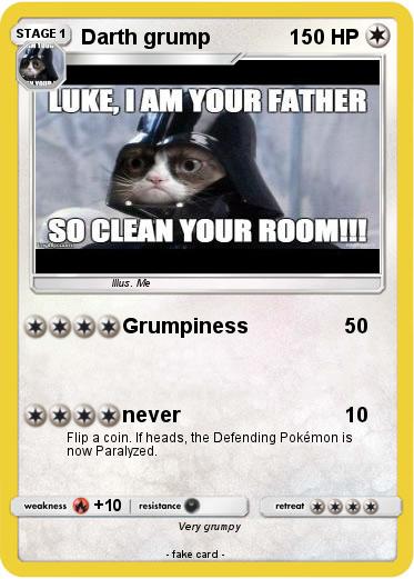 Pokemon Darth grump