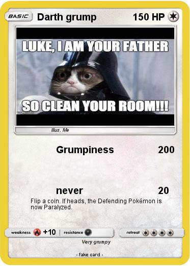Pokemon Darth grump