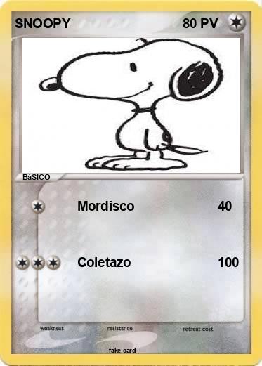 Pokemon SNOOPY