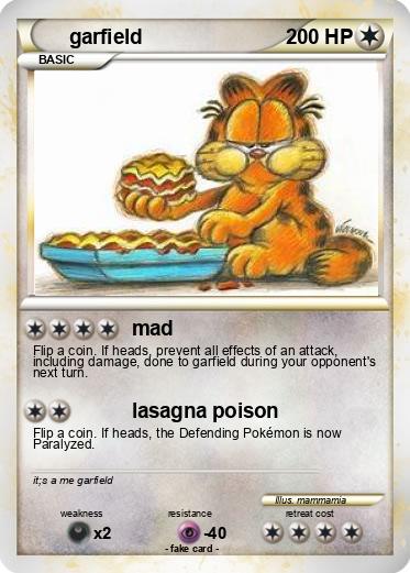 Pokemon garfield