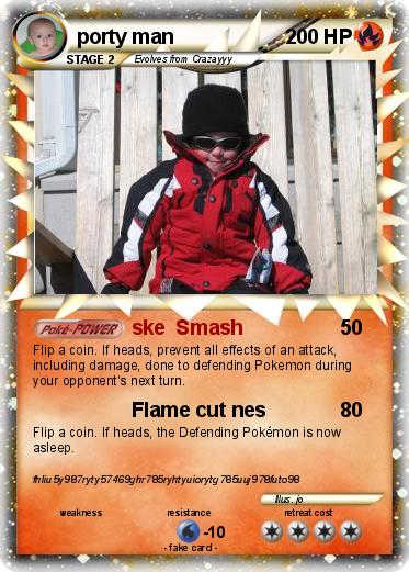 Pokemon porty man