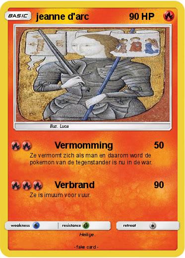 Pokemon jeanne d'arc