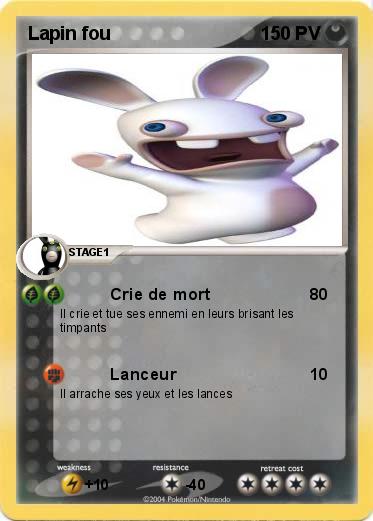 Pokemon Lapin fou