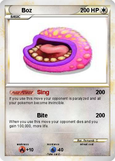 Pokemon Boz