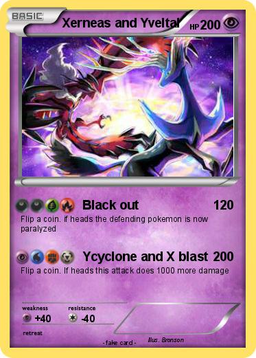 Pokemon Xerneas and Yveltal