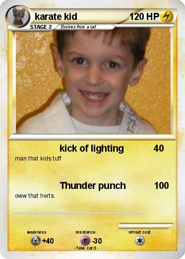 Pokemon karate kid