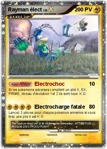 Pokemon Rayman élect