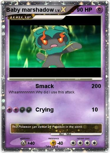 Pokemon Baby marshadow