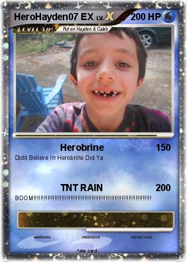 Pokemon HeroHayden07 EX