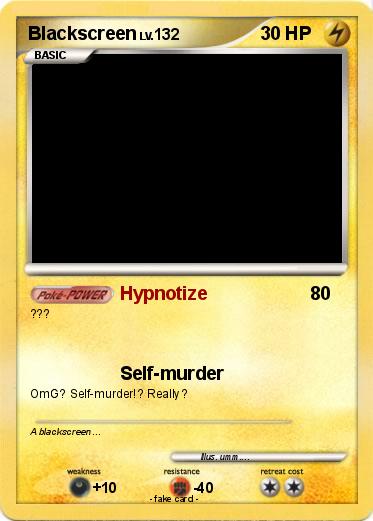 Pokemon Blackscreen