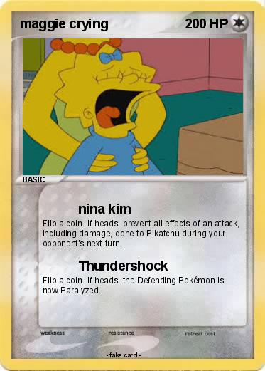 Pokemon maggie crying