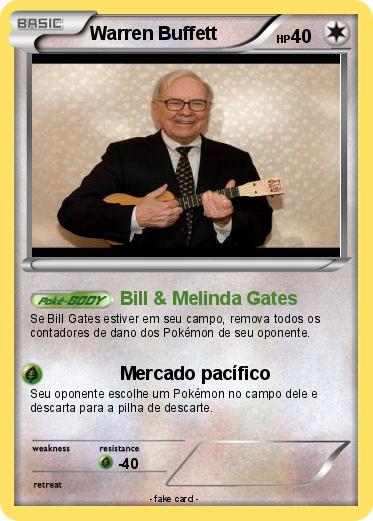 Pokemon Warren Buffett