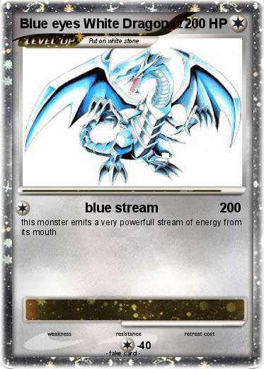 Pokemon Blue eyes White Dragon