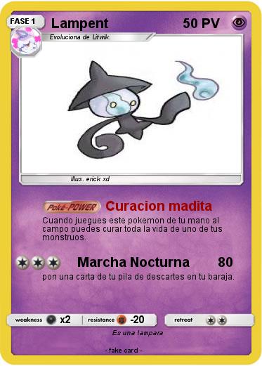 Pokemon Lampent