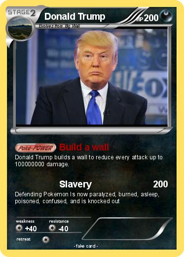 Pokemon Donald Trump