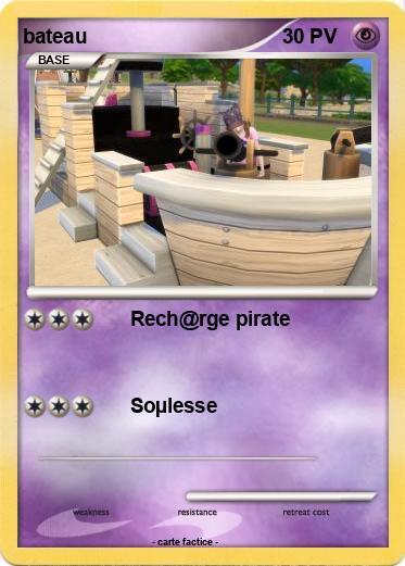 Pokemon bateau