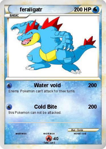 Pokemon feraligatr