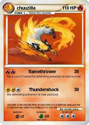 Pokemon chuuzilla