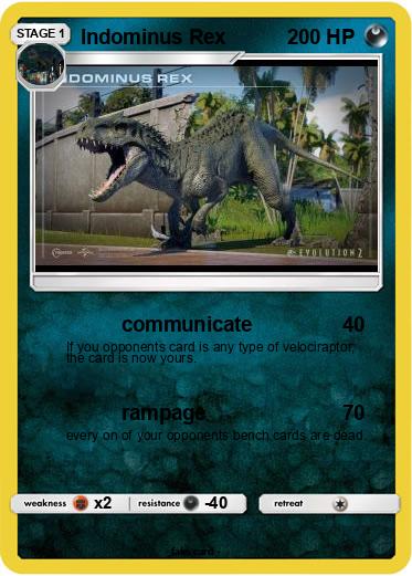 Pokemon Indominus Rex