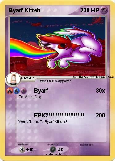Pokemon Byarf Kitteh
