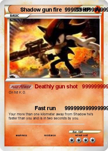 Pokemon Shadow gun fire  99999999999999999999999999999999999999999
