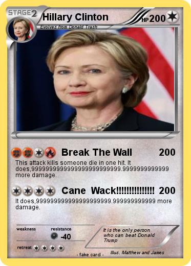 Pokemon Hillary Clinton
